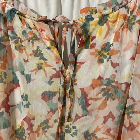 Lauren Conrad floral dress sz S - Picture 3 of 7